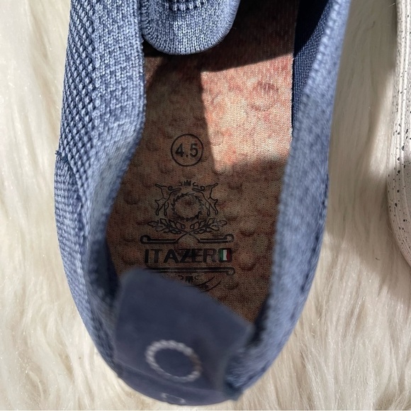 Boys Itazero Pacato Blue Loafer Slip son Size 4.5 US! - Picture 10 of 11